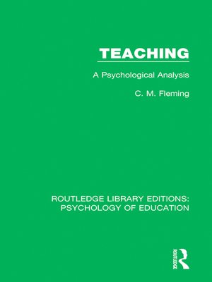 cover image of Teaching